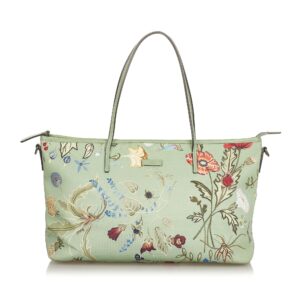 Gucci Flora Knight Nylon Satchel | Luna Bags