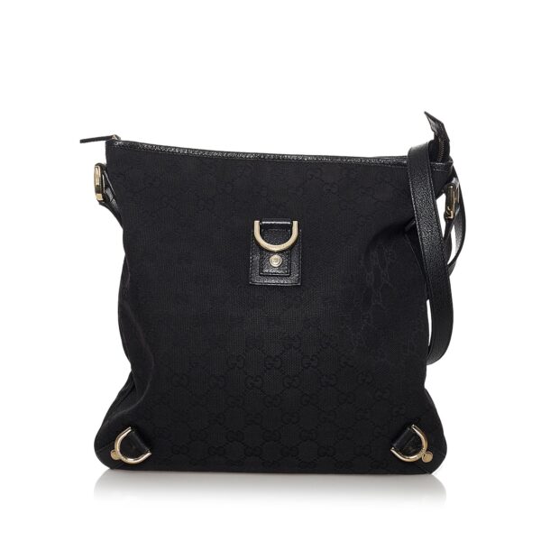 Gucci GG Canvas Abbey D-Ring Crossbody Bag | Luna Bags