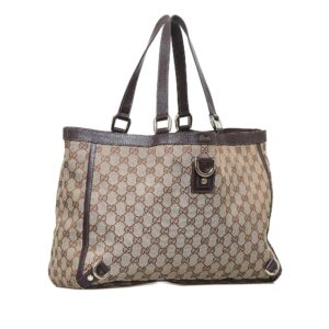 Gucci GG Canvas Abbey D-Ring Tote (SHG-fPmTQK) | Luna Bags