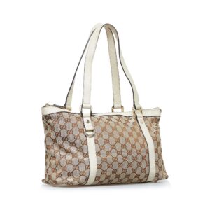 Gucci GG Canvas Abbey D-Ring Tote (SHG-2biCS5) | Luna Bags