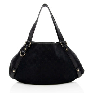 Gucci GG Canvas Abbey Medium Shoulder Bag | Luna Bags