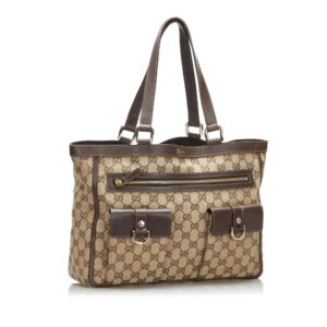 Gucci GG Canvas Abbey Tote (SHG-65TZUa) | Luna Bags