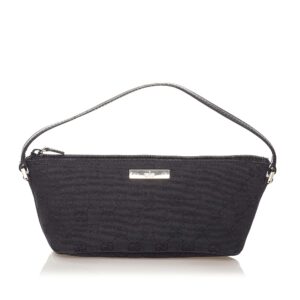 Gucci GG Canvas Boat Baguette | Luna Bags