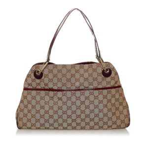 Gucci GG Canvas Eclipse Shoulder Bag | Luna Bags