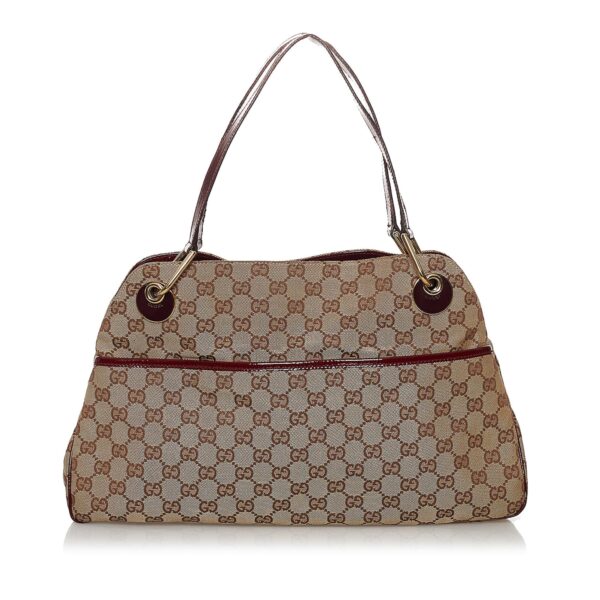 Gucci GG Canvas Eclipse Shoulder Bag | Luna Bags