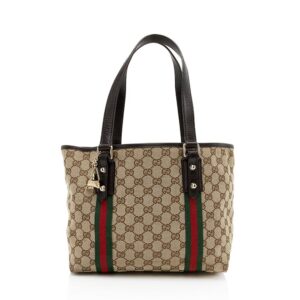 Gucci GG Canvas Jolicoeur Medium Tote (SHF-12560) | Luna Bags