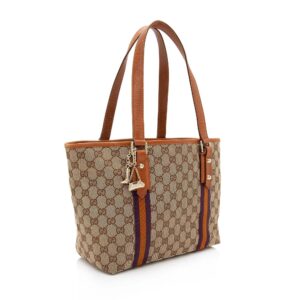 Gucci GG Canvas Jolicoeur Medium Tote (SHF-JDa0i6) | Luna Bags