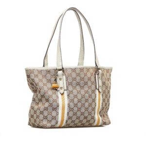 Gucci GG Canvas Jolicoeur Tote Bag (SHG-yxc9bo) | Luna Bags