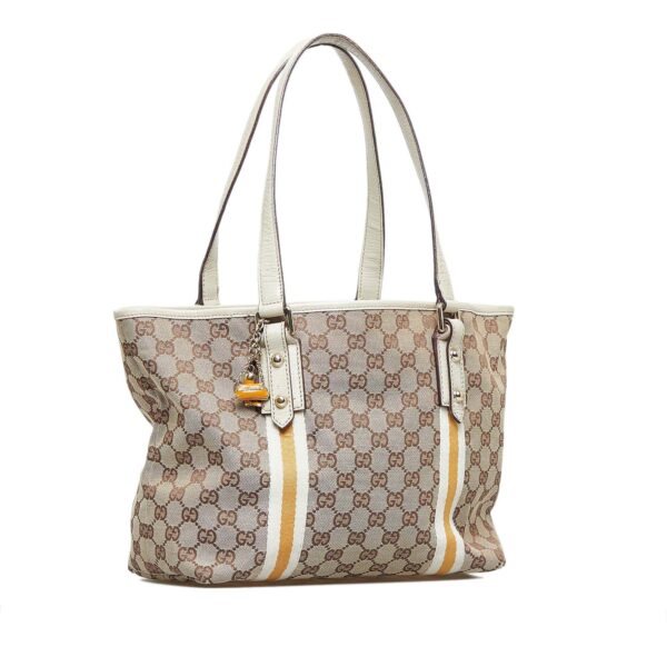Gucci GG Canvas Jolicoeur Tote Bag (SHG-yxc9bo) | Luna Bags