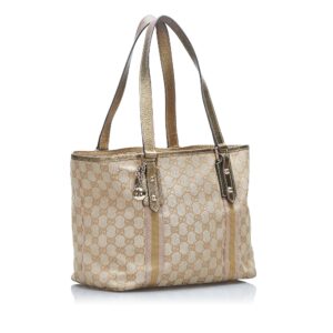 Gucci GG Canvas Jolicoeur Tote (SHG-j3Yk8W) | Luna Bags