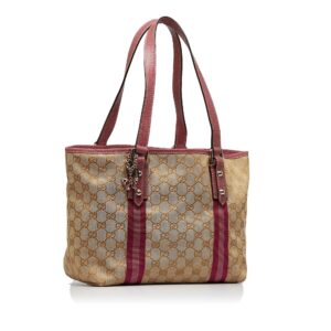 Gucci GG Canvas Jolicoeur Tote (SHG-H3TwXH) | Luna Bags