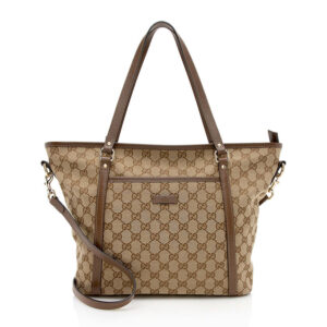 Gucci GG Canvas Medium Tote | Luna Bags