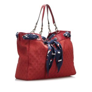 Gucci GG Canvas Positano Tote (SHG-I2eYwY) | Luna Bags