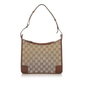 Gucci GG Canvas Shoulder Bag | Luna Bags