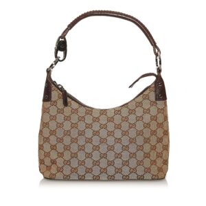 Gucci GG Canvas Shoulder Bag | Luna Bags