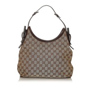 Gucci GG Canvas Shoulder Bag | Luna Bags