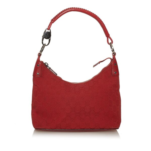 Gucci GG Canvas Shoulder Bag | Luna Bags