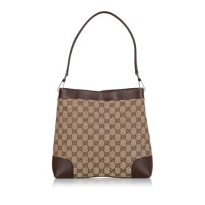 Gucci GG Canvas Shoulder Bag | Luna Bags