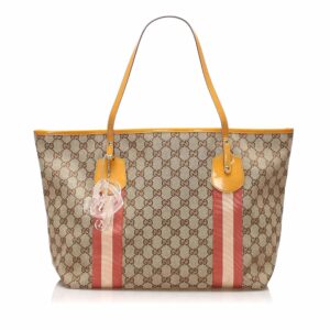 Gucci GG Canvas Tote Bag (SHG-11423) | Luna Bags