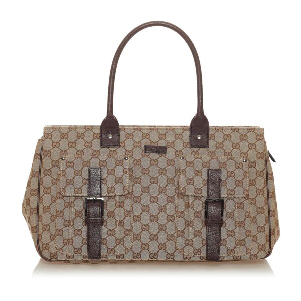 Gucci GG Canvas Tote Bag | Luna Bags