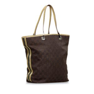Gucci GG Canvas Tote Bag (SHG-BpYxvg) | Luna Bags