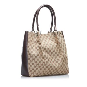 Gucci GG Canvas Tote (SHG-vyBNdT) | Luna Bags