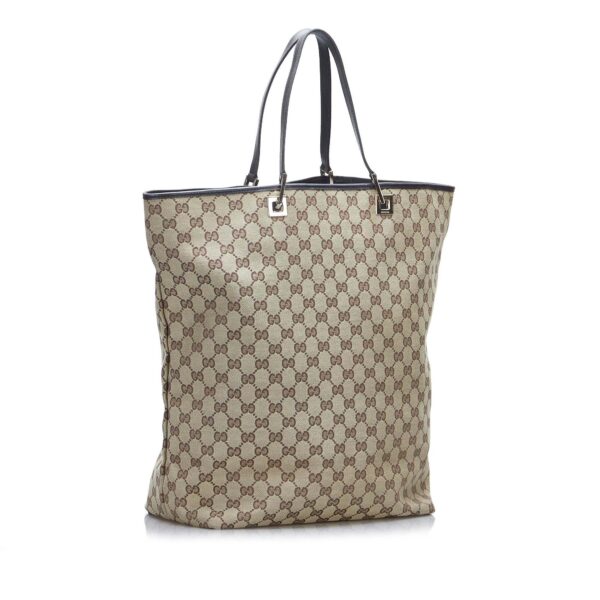 Gucci GG Canvas Tote (SHG-EEp2Ph) | Luna Bags