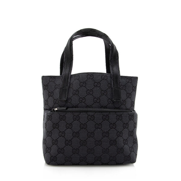 Gucci GG Canvas Front Pocket Mini Tote | Luna Bags
