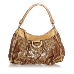 Gucci GG Crystal Abbey D-Ring Shoulder Bag | Luna Bags