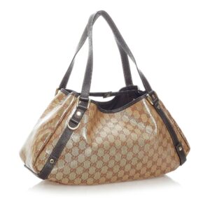 Gucci GG Crystal Pelham Tote Bag (SHG-vFtcgC) | Luna Bags