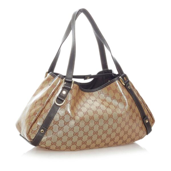 Gucci GG Crystal Pelham Tote Bag (SHG-vFtcgC) | Luna Bags