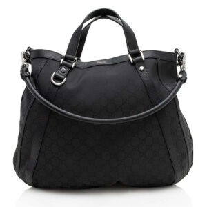 Gucci GG Nylon Abbey Convertible Tote | Luna Bags