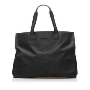 Gucci GG Nylon Web Tote Bag (SHG-11528) | Luna Bags
