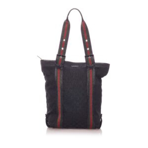 Gucci GG Nylon Web Tote Bag | Luna Bags