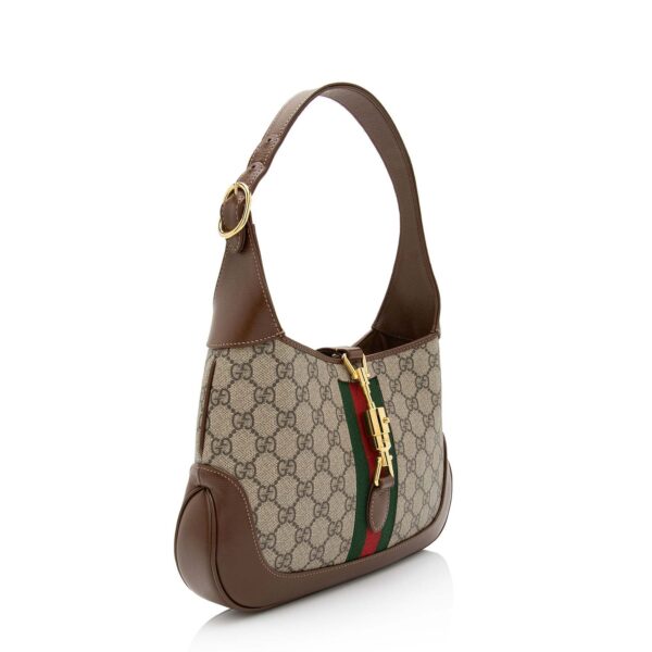 Gucci GG Supreme 1961 Jackie Small Shoulder Bag (SHF-ViiE4X) | Luna Bags