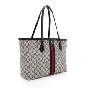 Gucci GG Supreme Ophidia Medium Shopping Tote (SHF-I4F76i) | Luna Bags