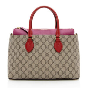 Gucci GG Supreme Small Zip Tote | Luna Bags