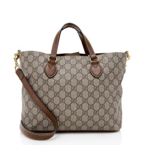 Gucci GG Supreme Small Soft Tote - FINAL SALE | Luna Bags