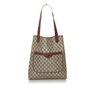 Gucci GG Supreme Web Tote Bag | Luna Bags