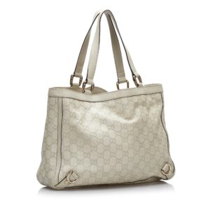 Gucci Guccissima Abbey D-Ring Tote Bag (SHG-iTmSsP) | Luna Bags