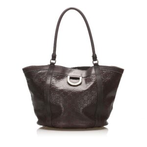 Gucci Guccissima Abbey D-Ring Tote (SHG-12412) | Luna Bags