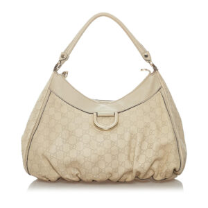 Gucci Guccissima Abbey D-ring Leather  Bag | Luna Bags