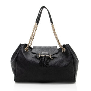 Gucci Guccissima Emily Large Shoulder Bag | Luna Bags