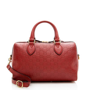 Gucci Guccissima Leather Boston Bag | Luna Bags