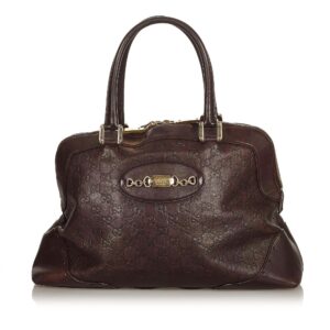 Gucci Guccissima Punch Handbag | Luna Bags