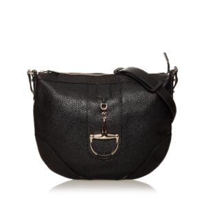 Gucci Horsebit Leather Crossbody | Luna Bags