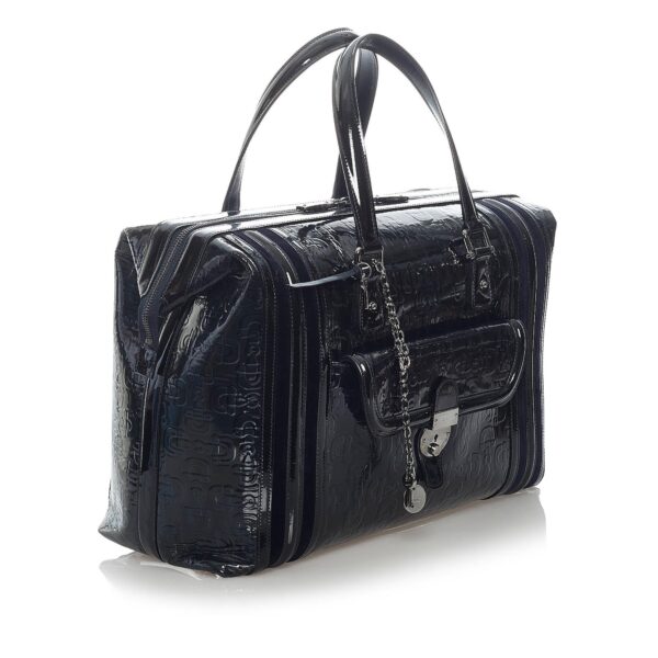 Gucci Horsebit Runway Patent Leather Handbag (SHG-31577) | Luna Bags