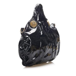 Gucci Hysteria Patent Leather Satchel (SHG-16284) | Luna Bags