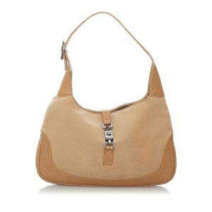 Gucci Jackie Canvas Shoulder Bag | Luna Bags