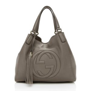 Gucci Leather Soho Medium Tote (SHF-17754) | Luna Bags